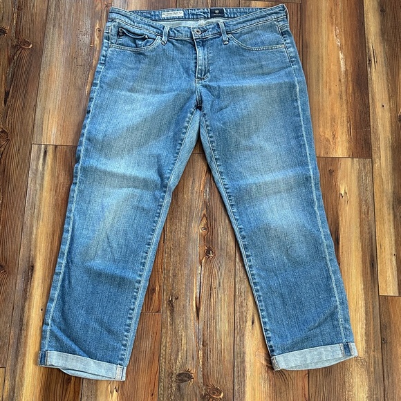 AG Adriano Goldschmied The Stevie Roll Up Slim 31R - Picture 2 of 7